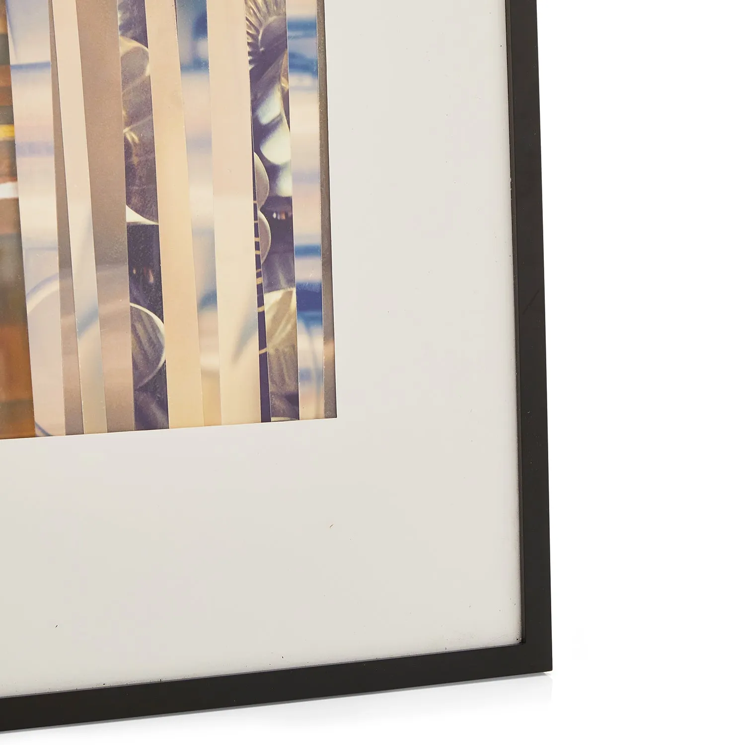 0.121 (A D) Abstract Stripe Collage A (21" x 17")