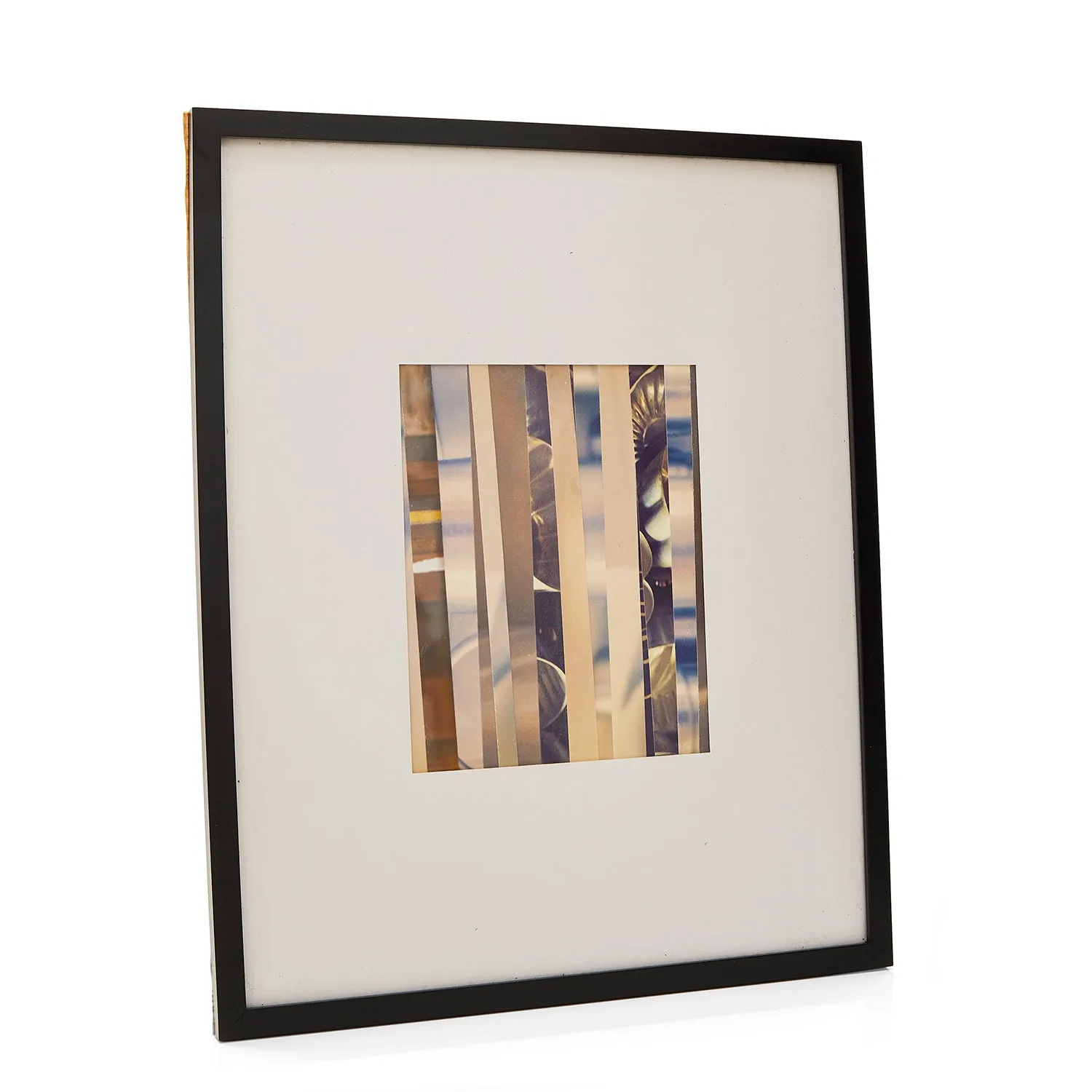 0.121 (A D) Abstract Stripe Collage A (21" x 17")
