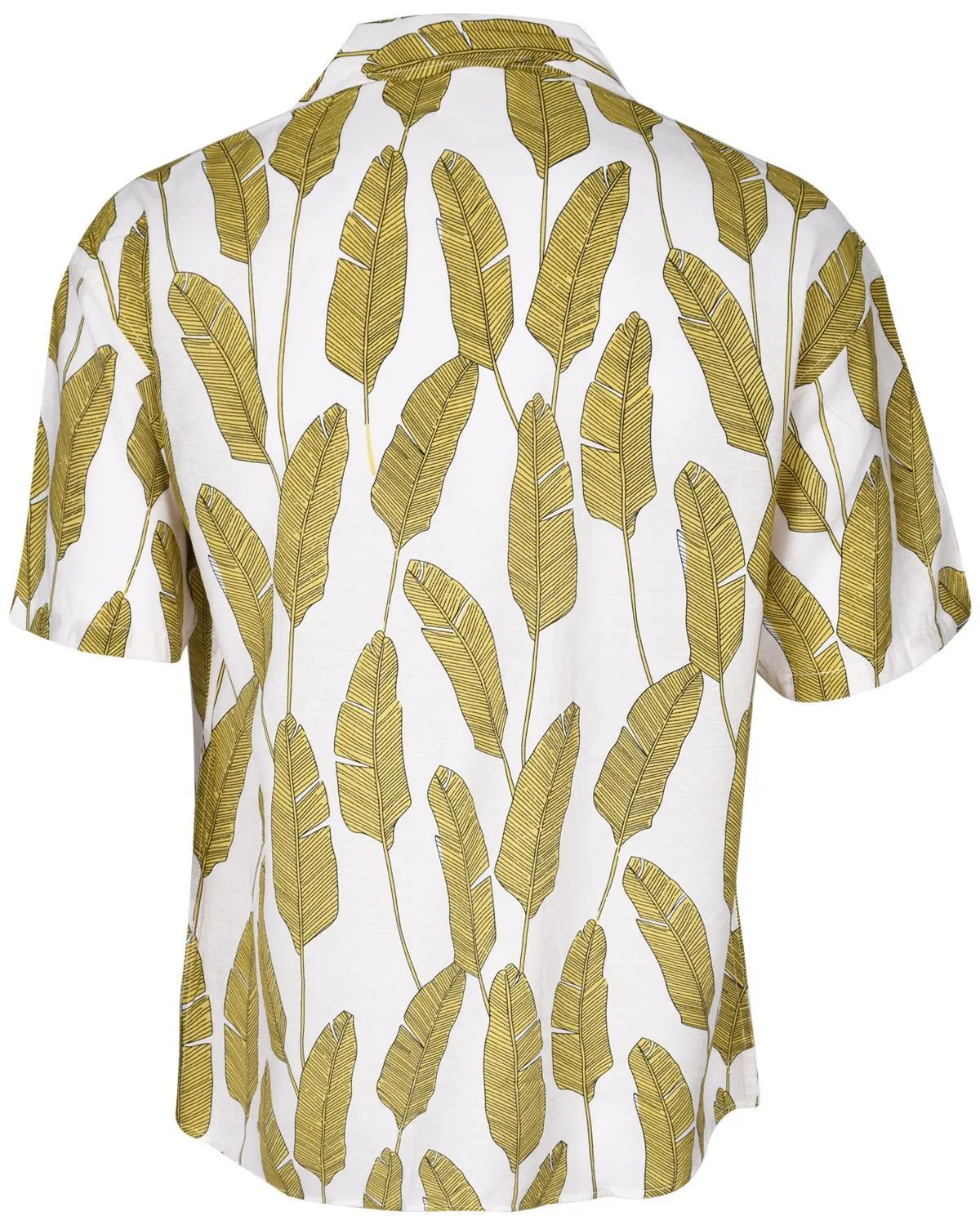2 Pack Mens Yellow Hawaiian Shirts