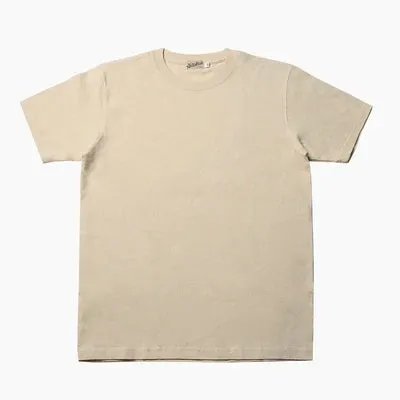 9oz Cotton Tubular T-shirts Mens Crew Neck Plain Tee Shirt