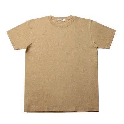 9oz Cotton Tubular T-shirts Mens Crew Neck Plain Tee Shirt