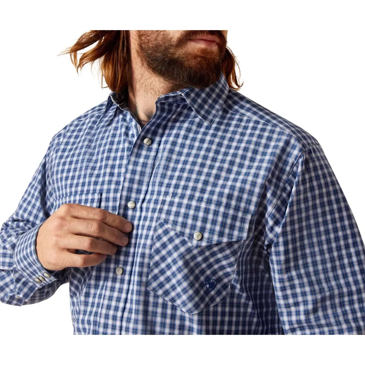 Ariat Men's Pro Pawntee Snap Long Sleeve Button Up Shirt