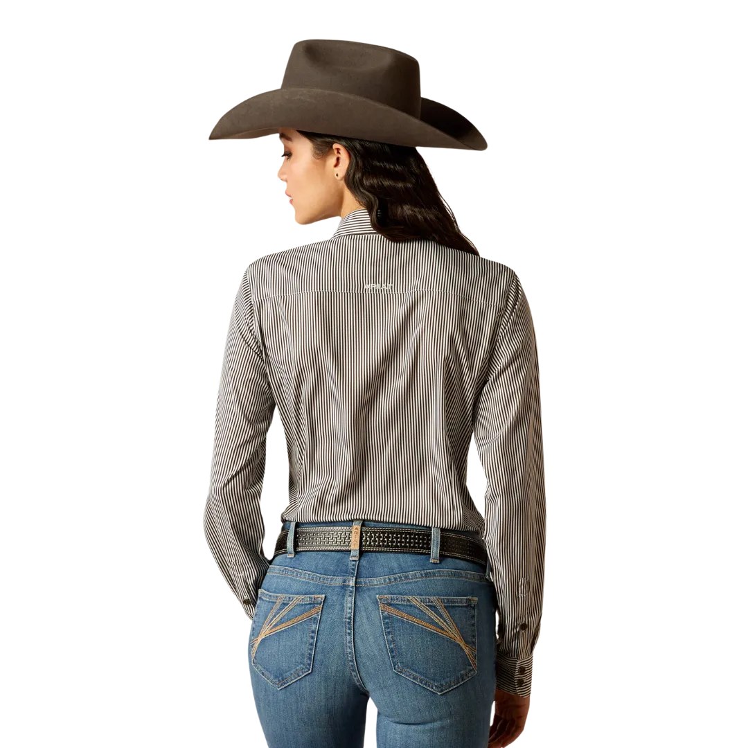 Ariat Women's Kirby Pro Relic White Stripe Shirt