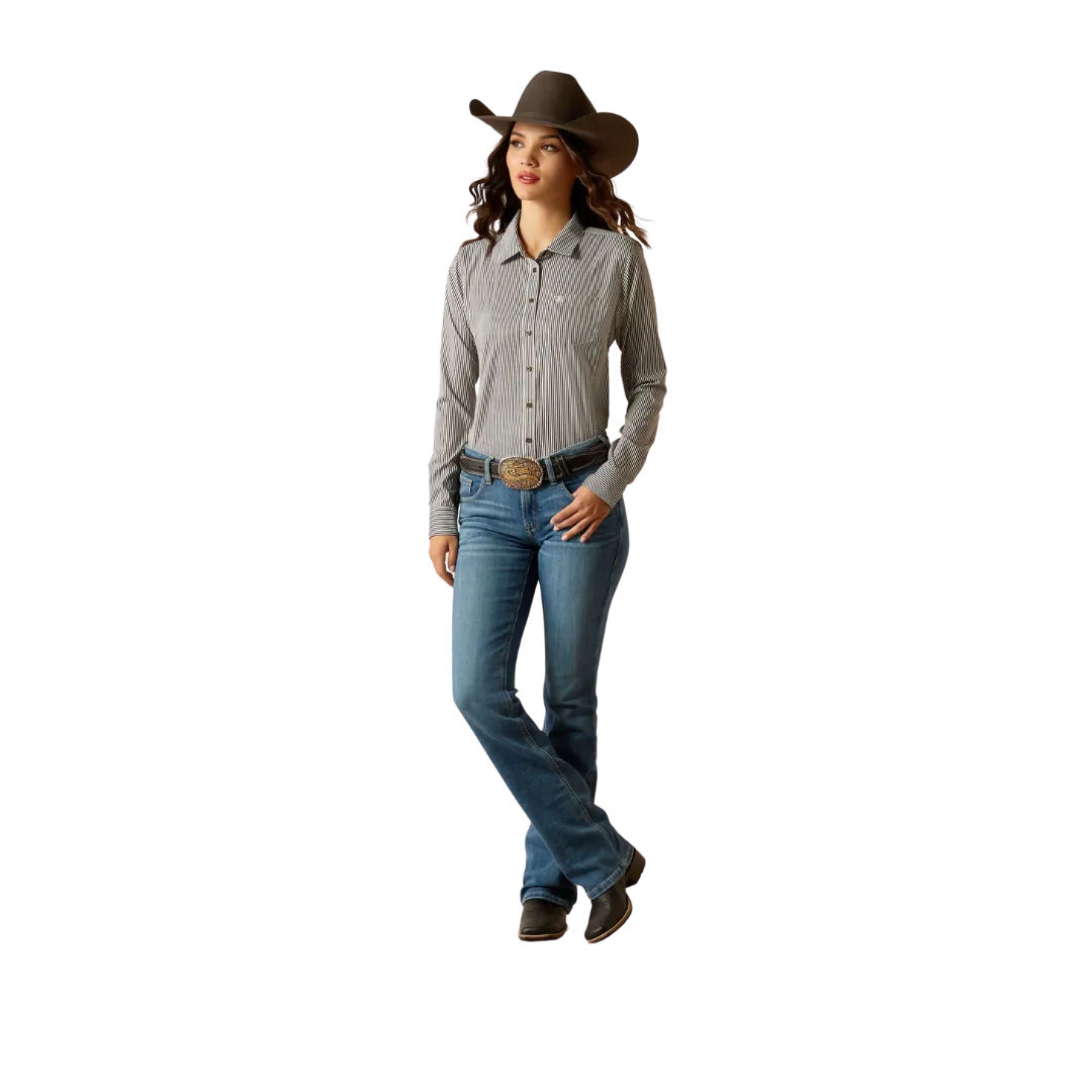 Ariat Women's Kirby Pro Relic White Stripe Shirt