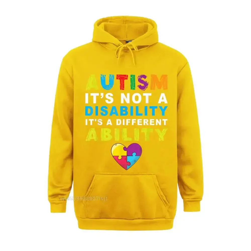 Autism Speaks Shirt Autistic Awareness for Men Women Cotton Men Hoodies Men Comfortable Long Sleeve Fashion Cool