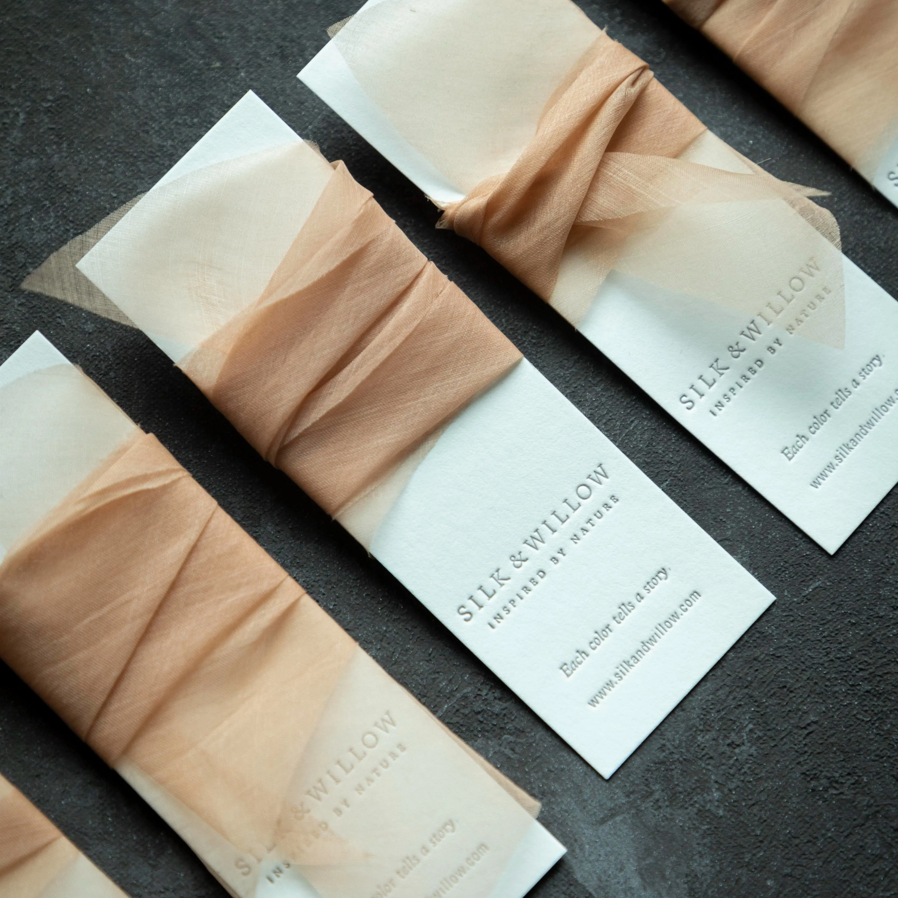 Cinnamon {Organza} Silk Ribbon
