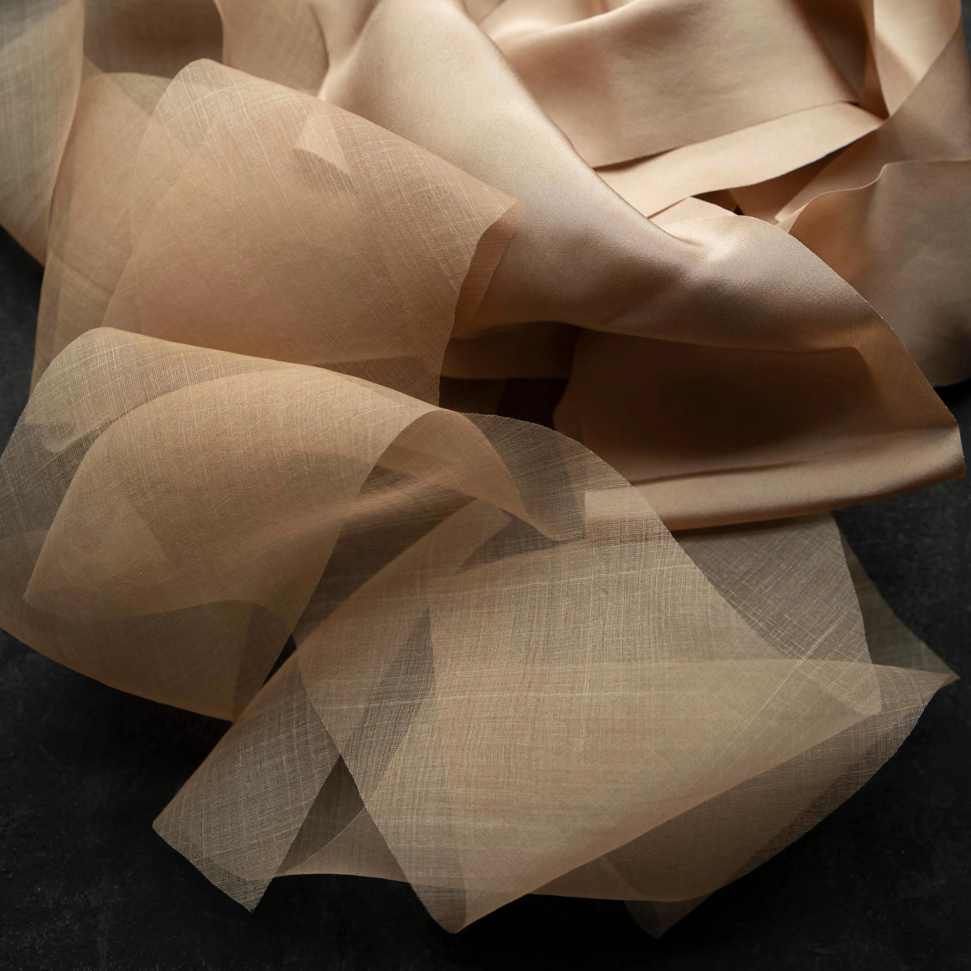 Cinnamon {Organza} Silk Ribbon