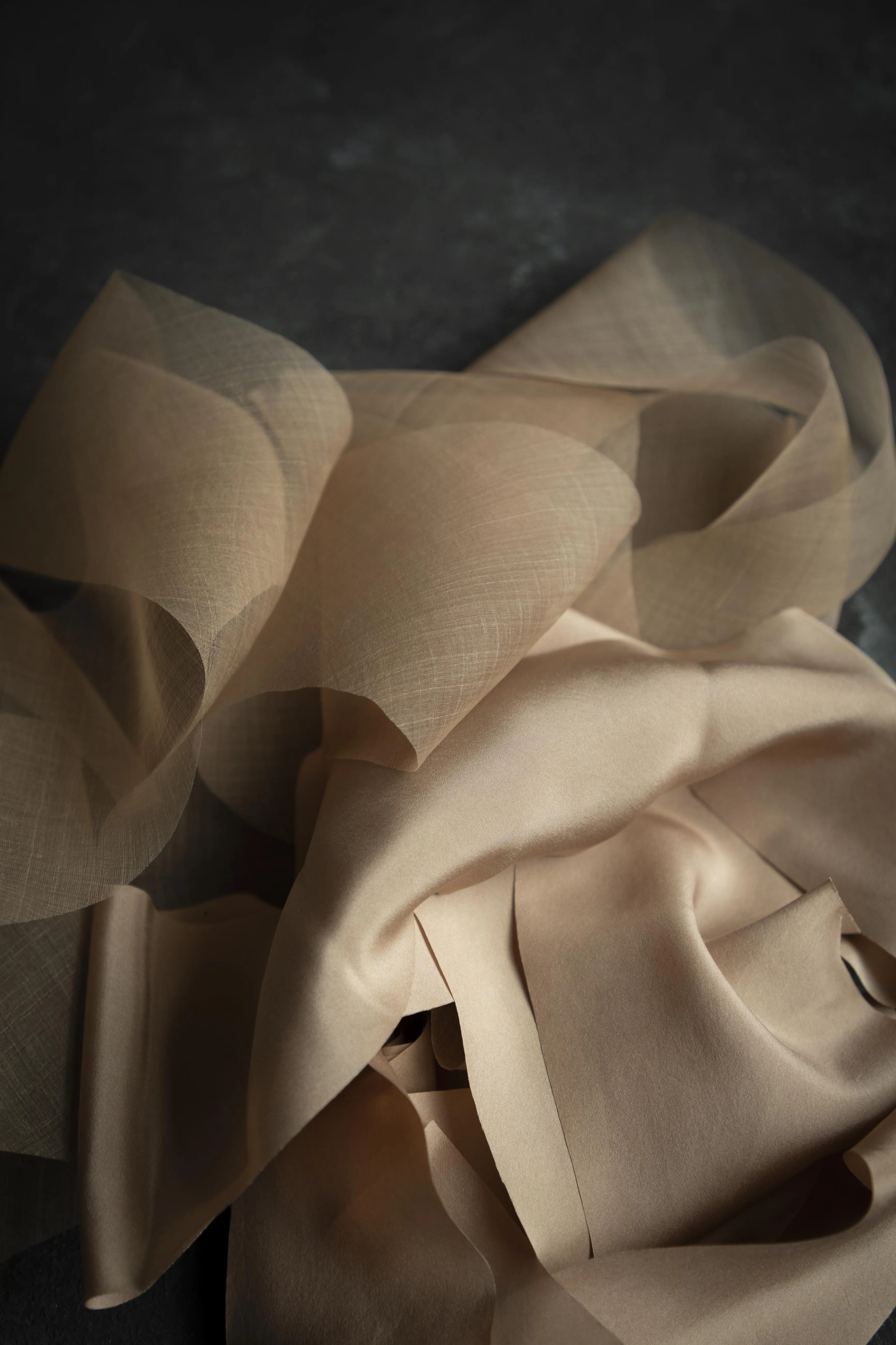 Cinnamon {Organza} Silk Ribbon