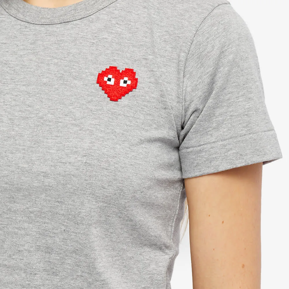 Comme des Garçons Play Invader Heart Tee