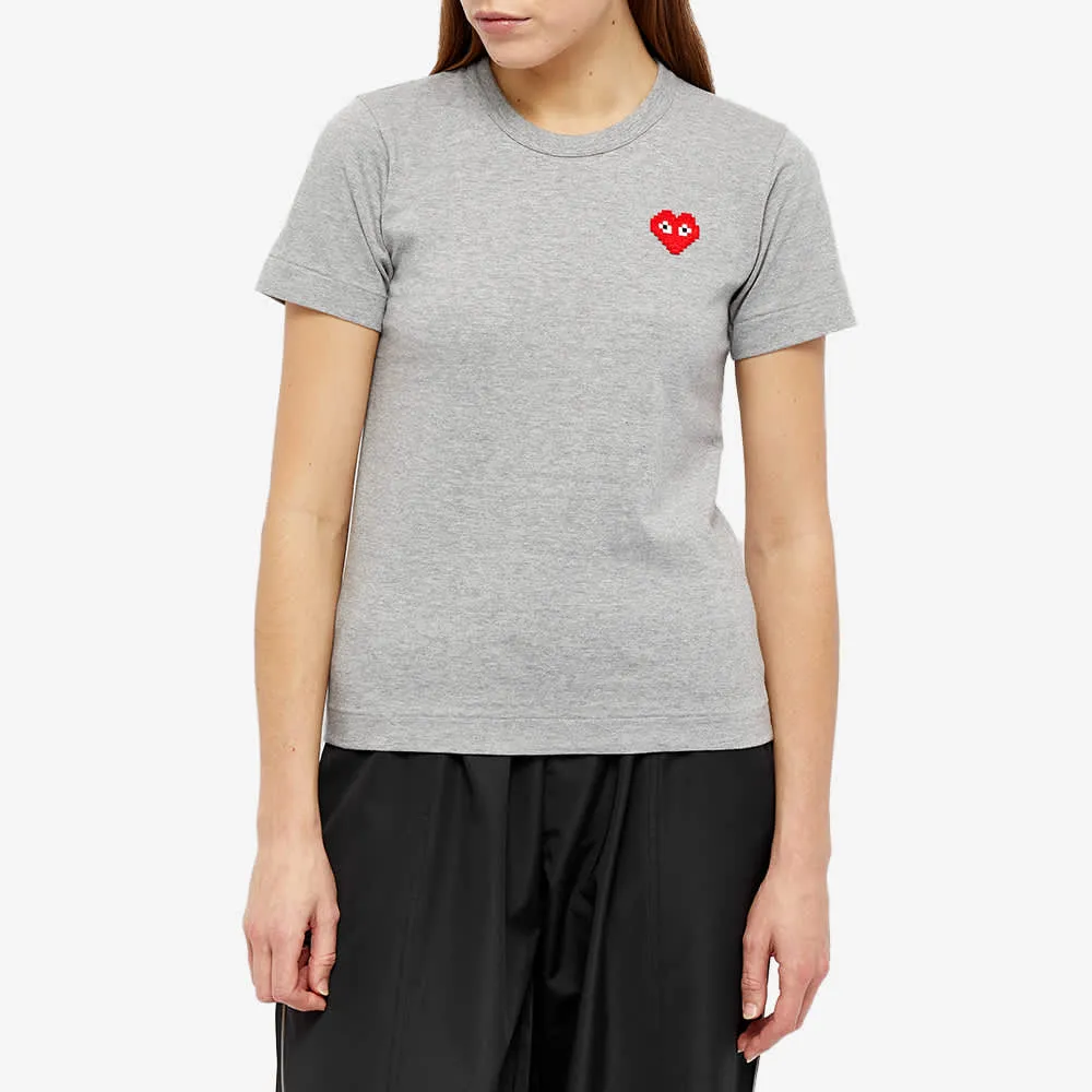 Comme des Garçons Play Invader Heart Tee