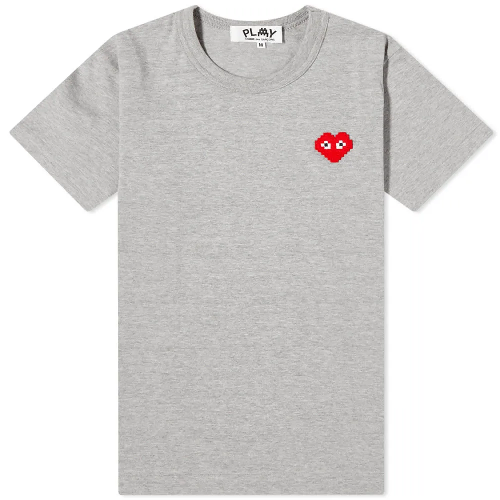 Comme des Garçons Play Invader Heart Tee