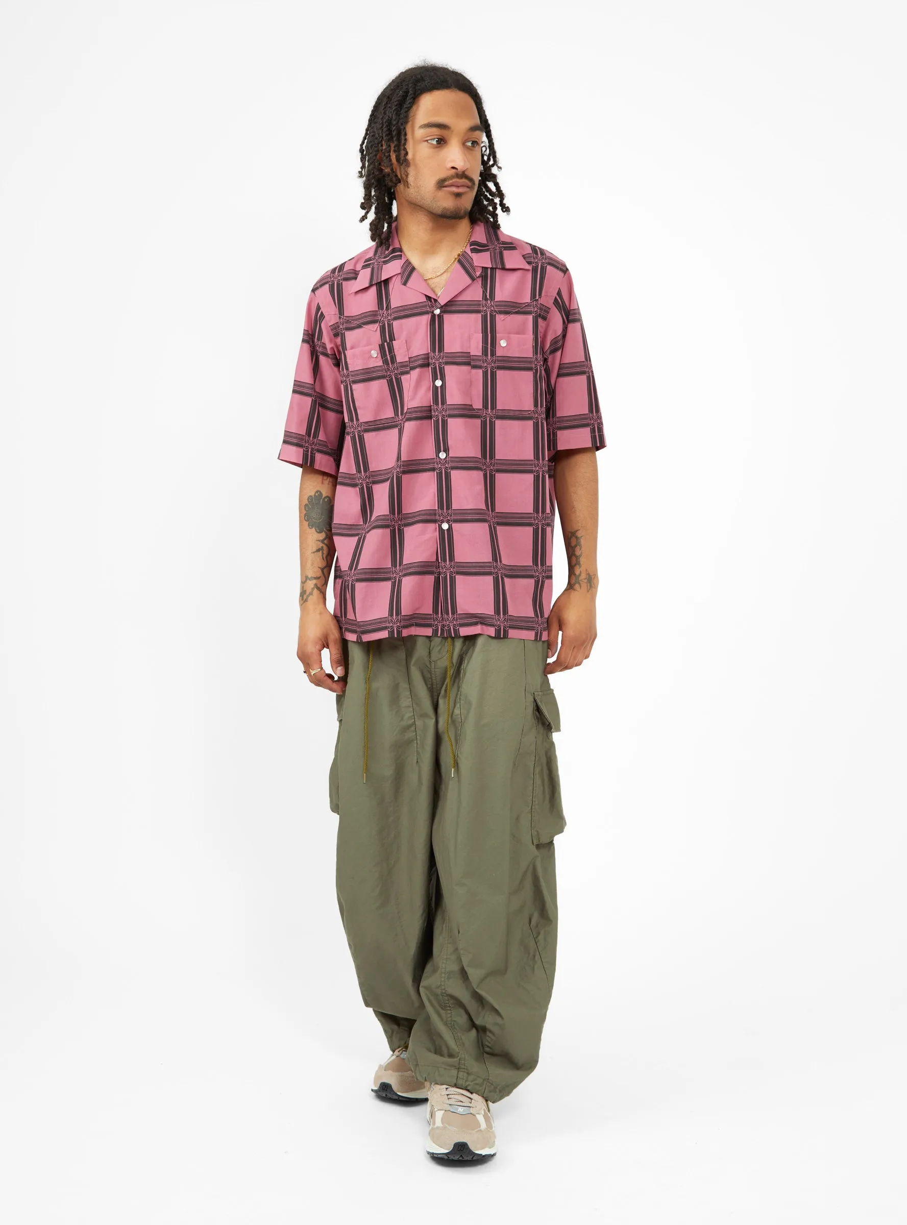Cowboy One-Up Shirt Pink
