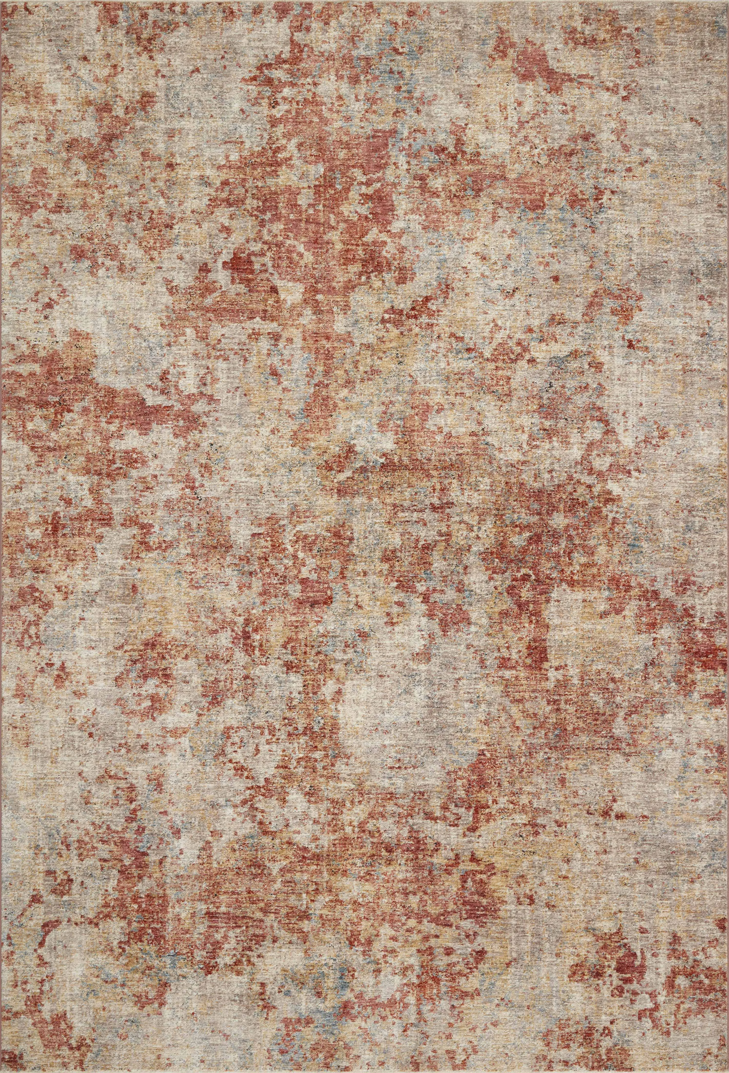 Gaia Rug in Taupe & Denim