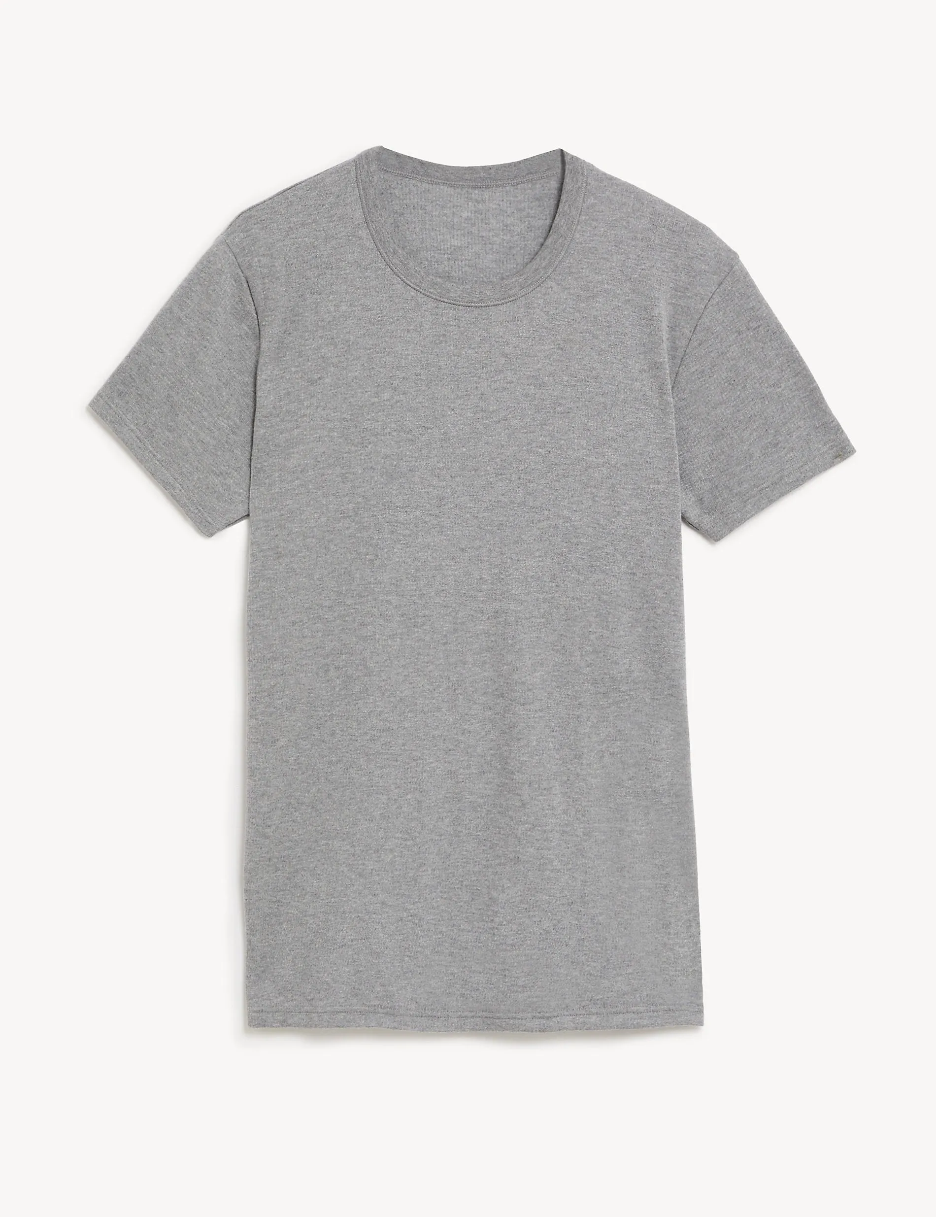 Heatgen Marks & Spencer Short Sleeve Medium Thermal T-Shirt, Gray