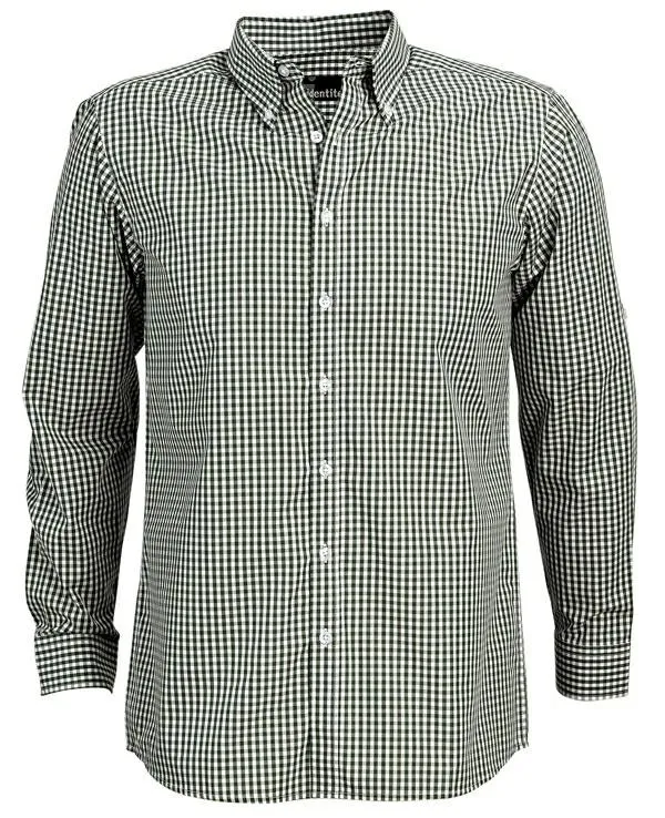 Identitee W44 Miller Mens Long Sleeve Check