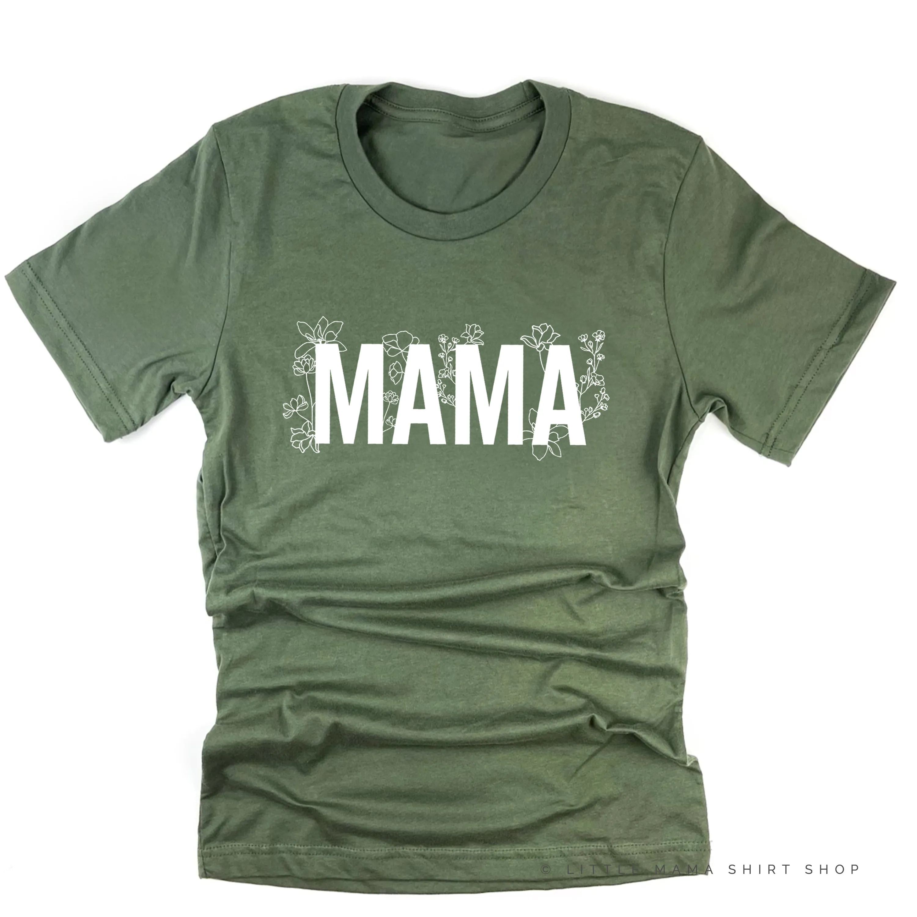 MAMA - Floral - Unisex Tee
