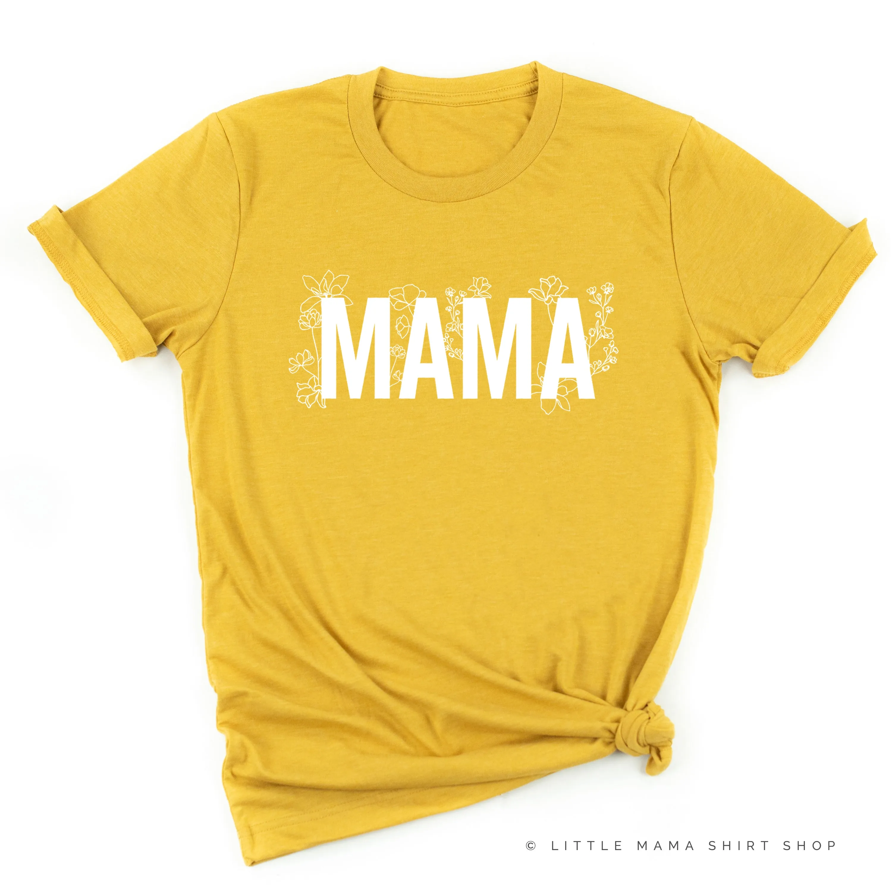 MAMA - Floral - Unisex Tee