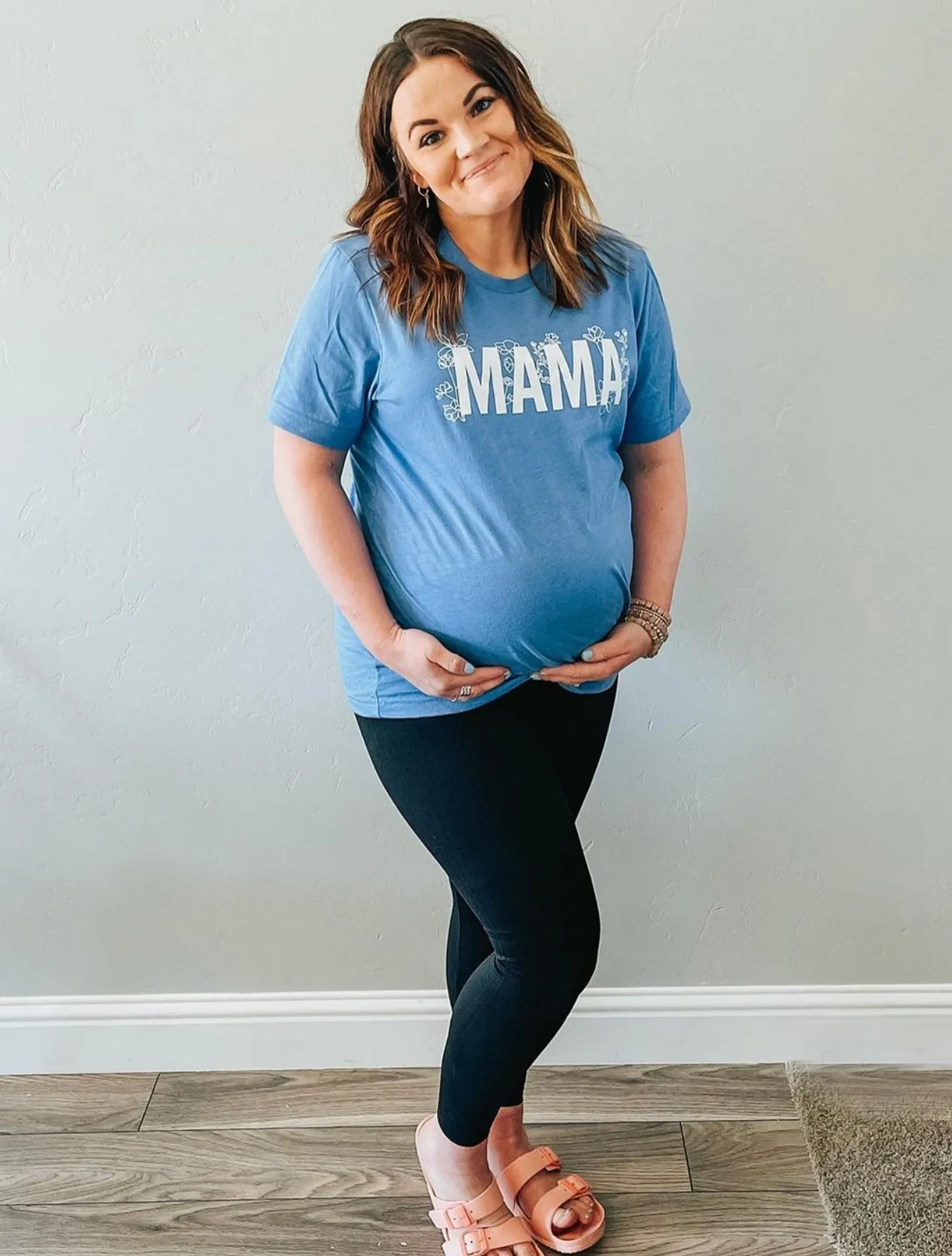 MAMA - Floral - Unisex Tee