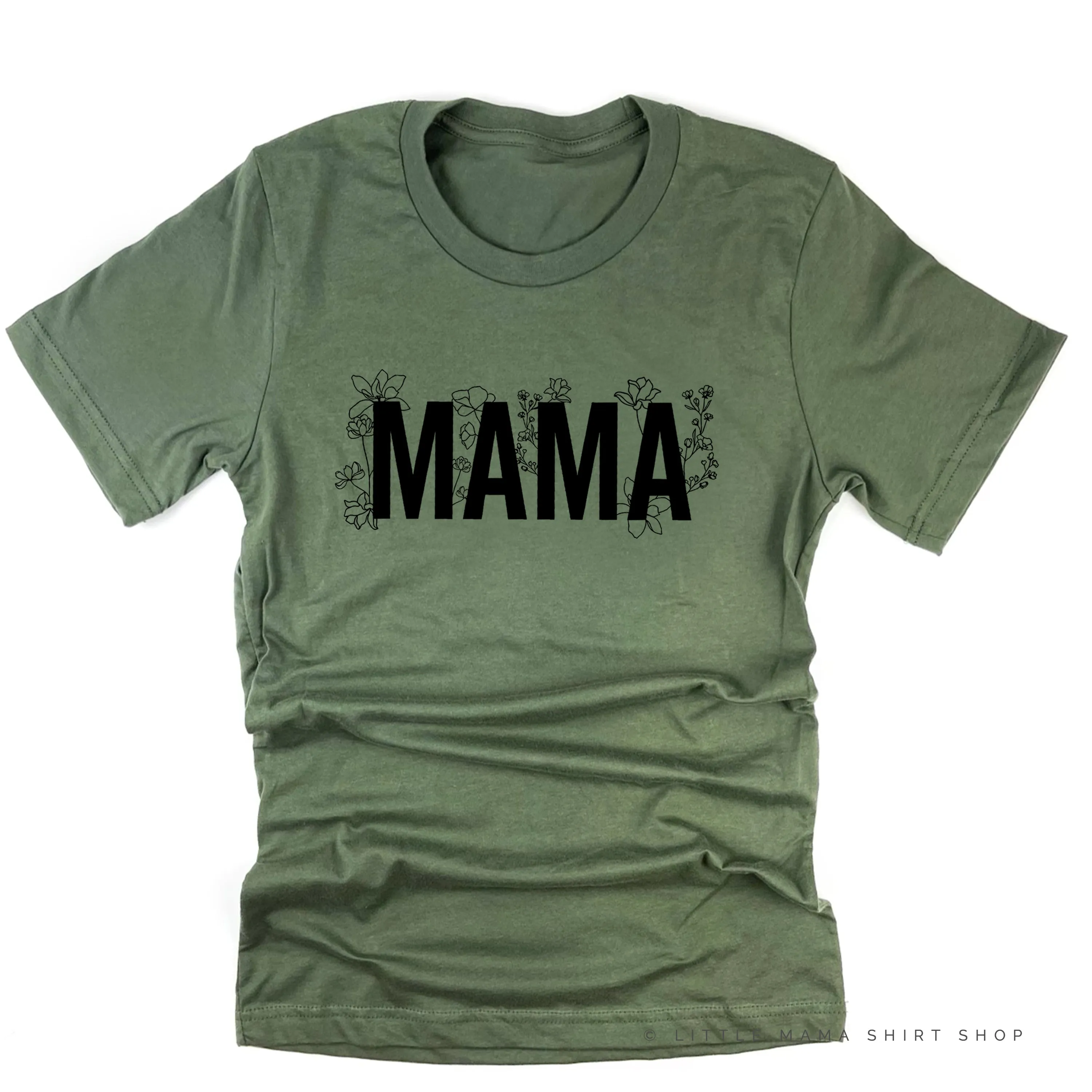 MAMA - Floral - Unisex Tee