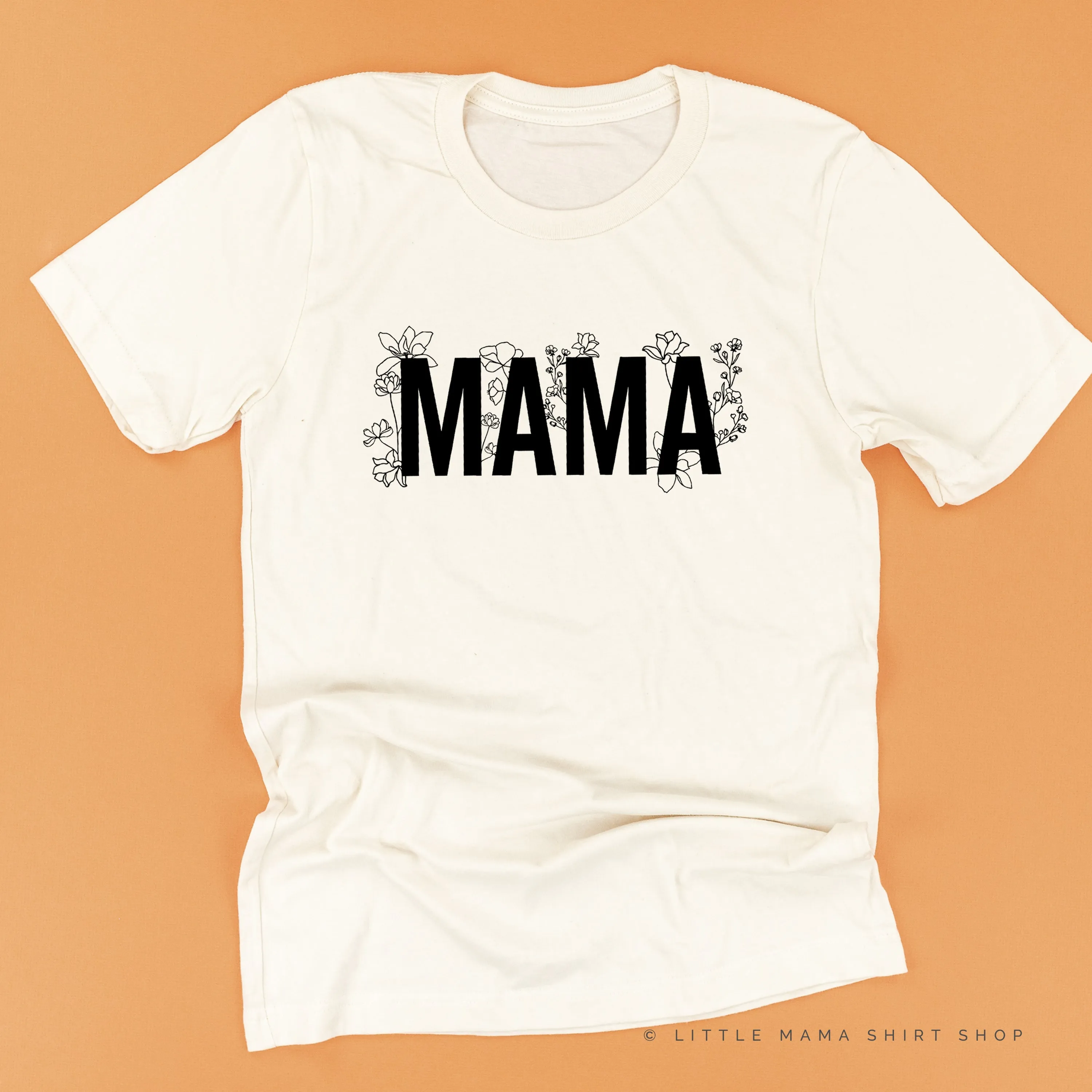 MAMA - Floral - Unisex Tee