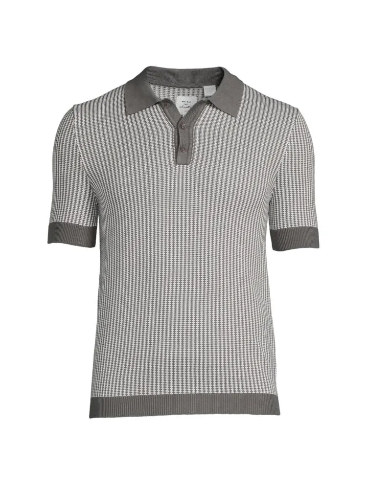 Max 'N Chester Pattern Polo, Gray