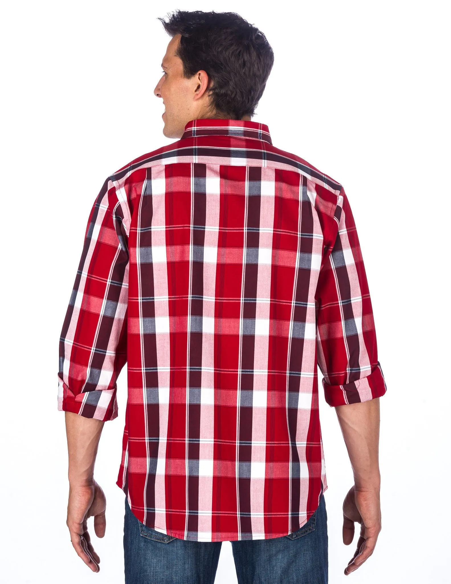 Men's 100% Cotton Casual Shirt - Regular Fit