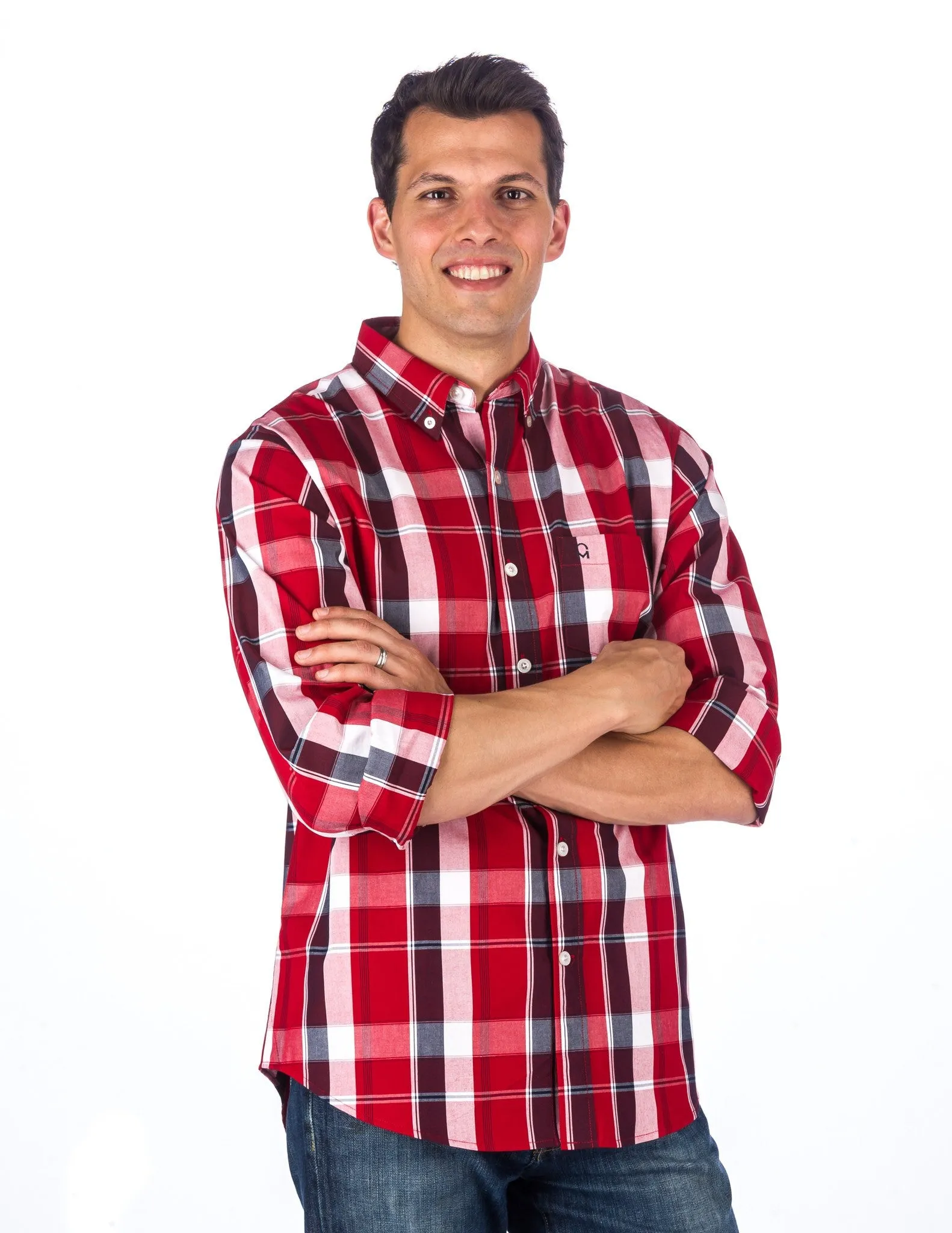 Men's 100% Cotton Casual Shirt - Regular Fit