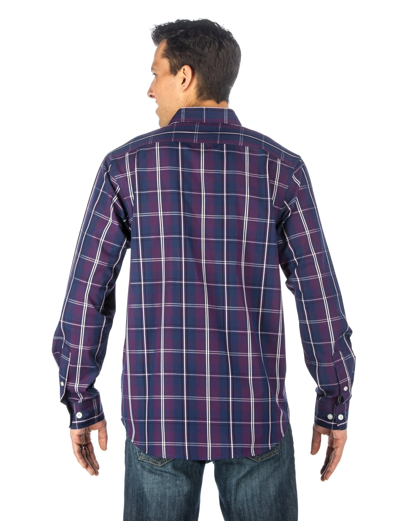 Men's 100% Cotton Casual Shirt - Regular Fit