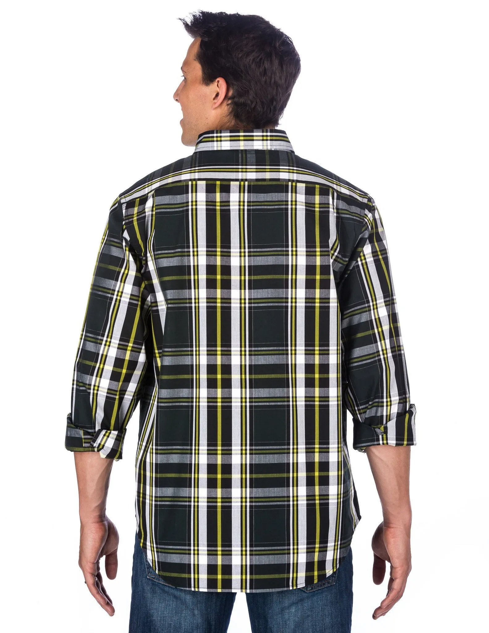 Men's 100% Cotton Casual Shirt - Regular Fit