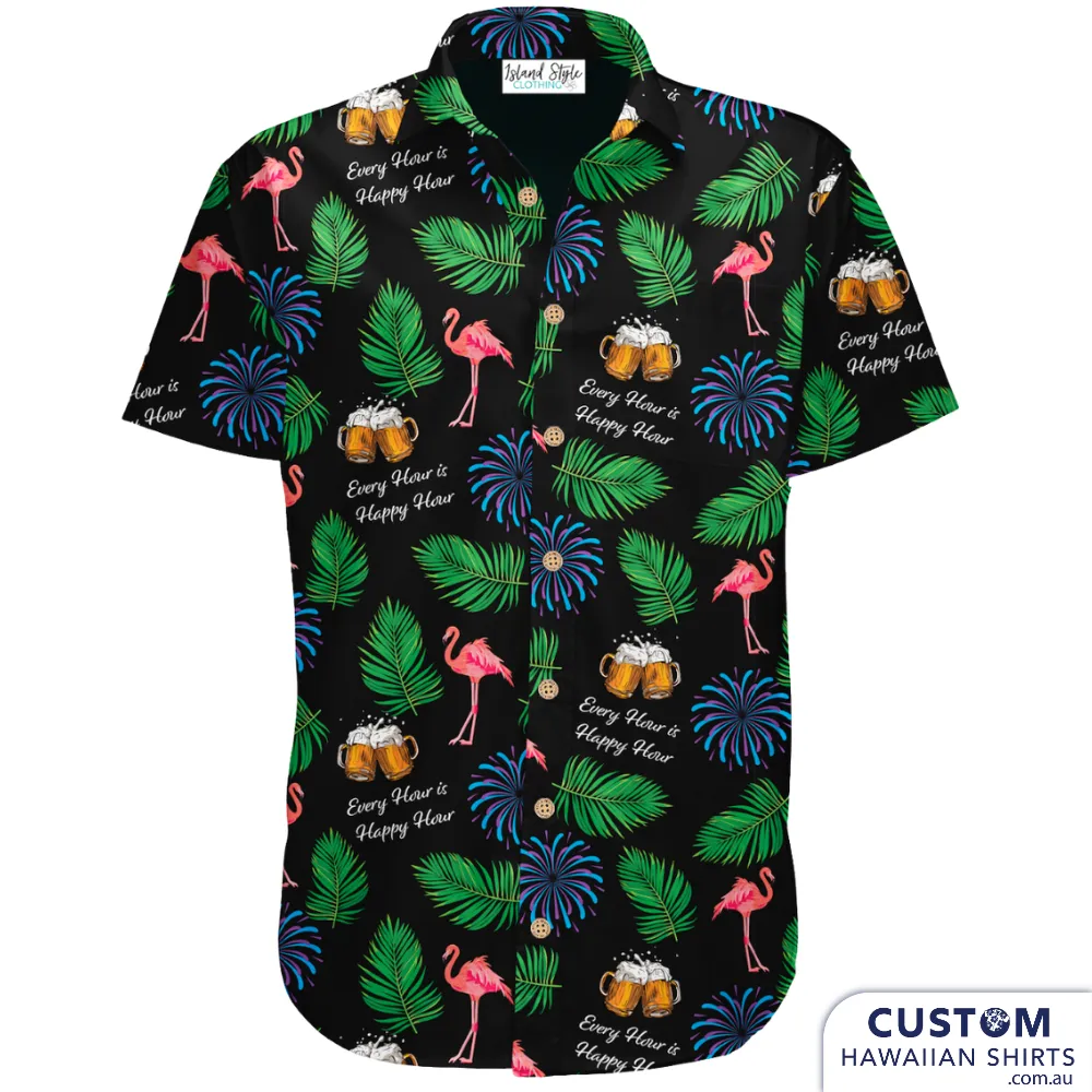 New Years Eve Family Cruise - Personalised Hawaiian Cruising Shirts
