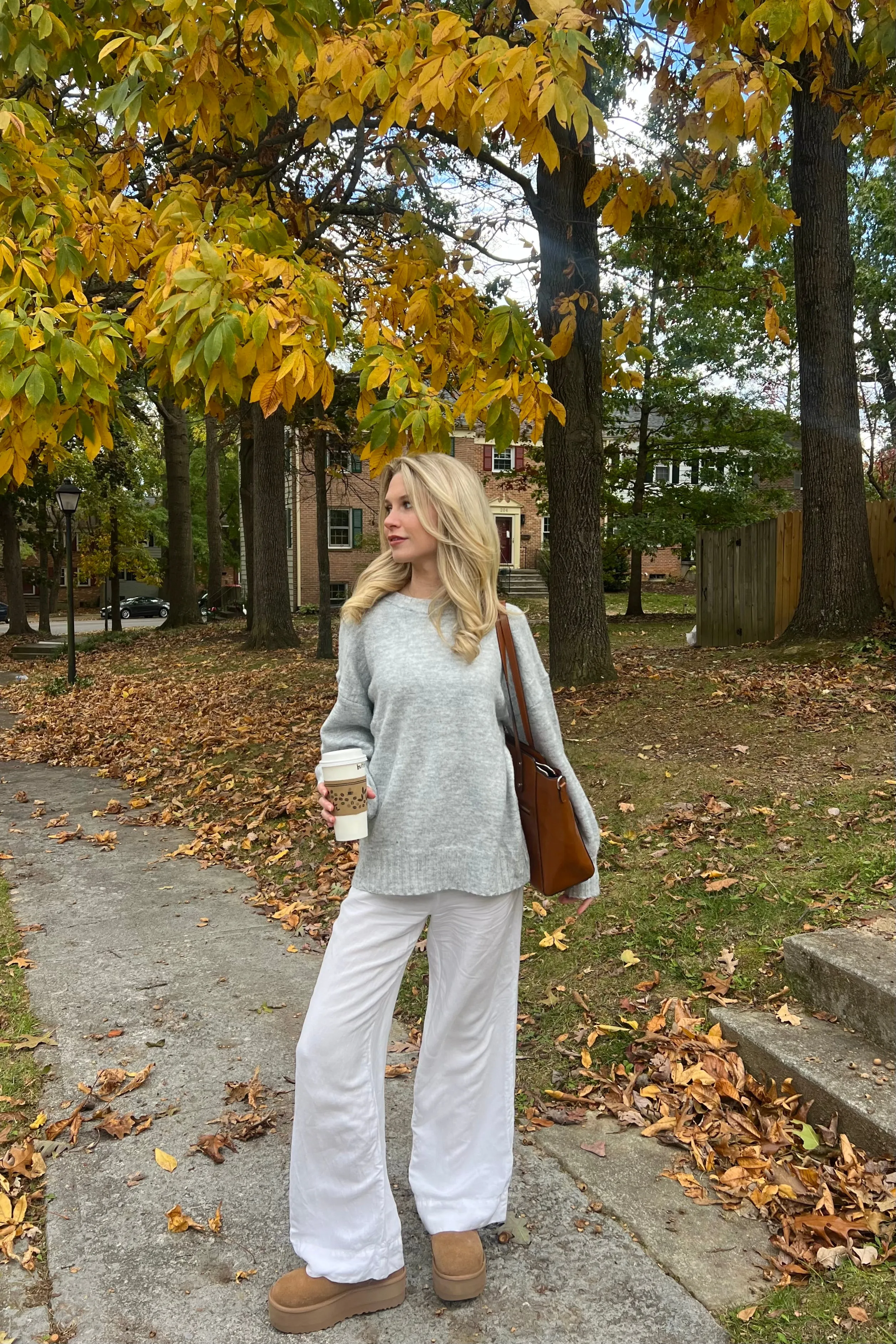 Noah Mock Neck Sweater in Gray | Restocked