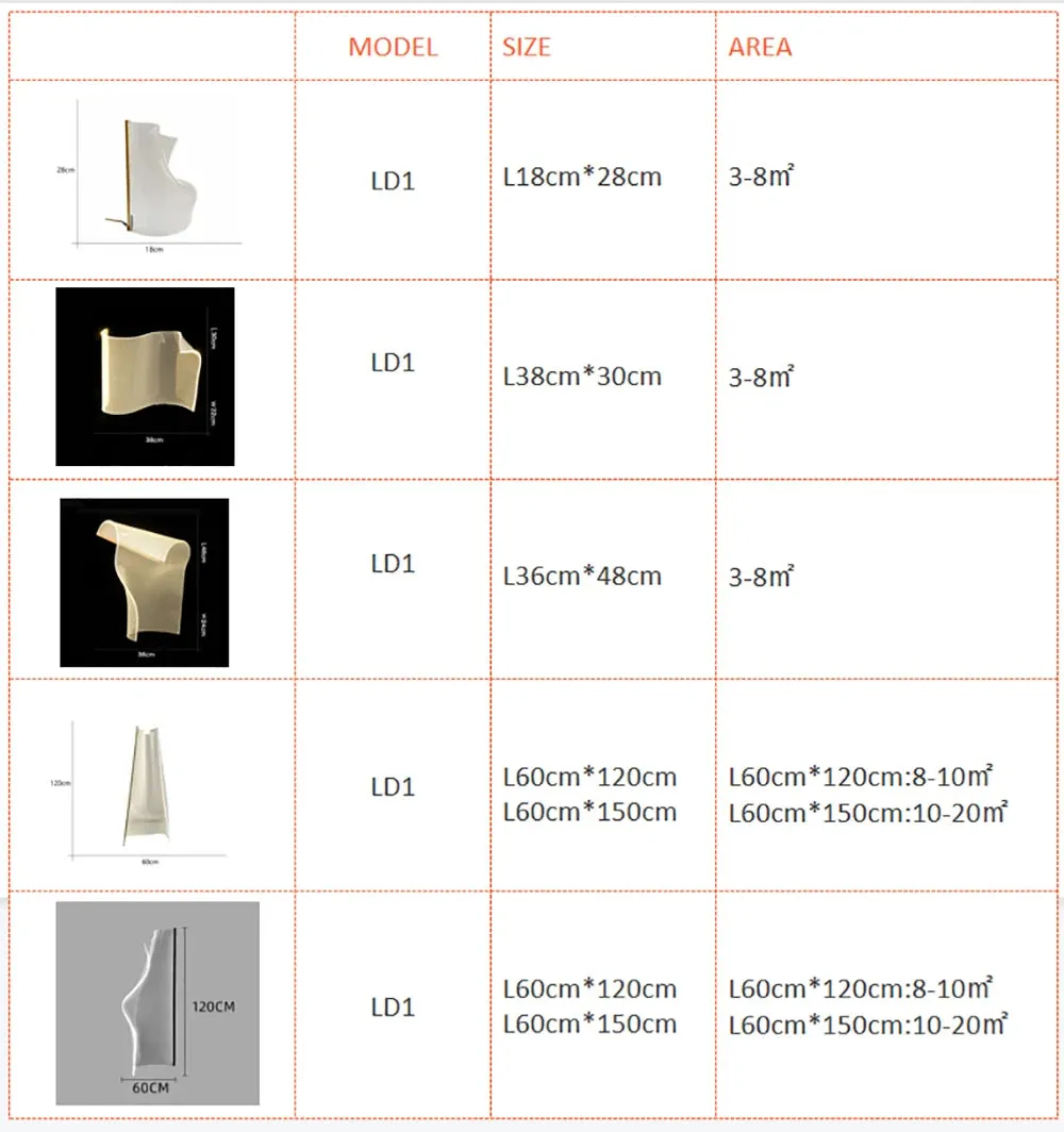 Olga Napkin Table/Floor/Ceiling Lamps Minimalist Decoration