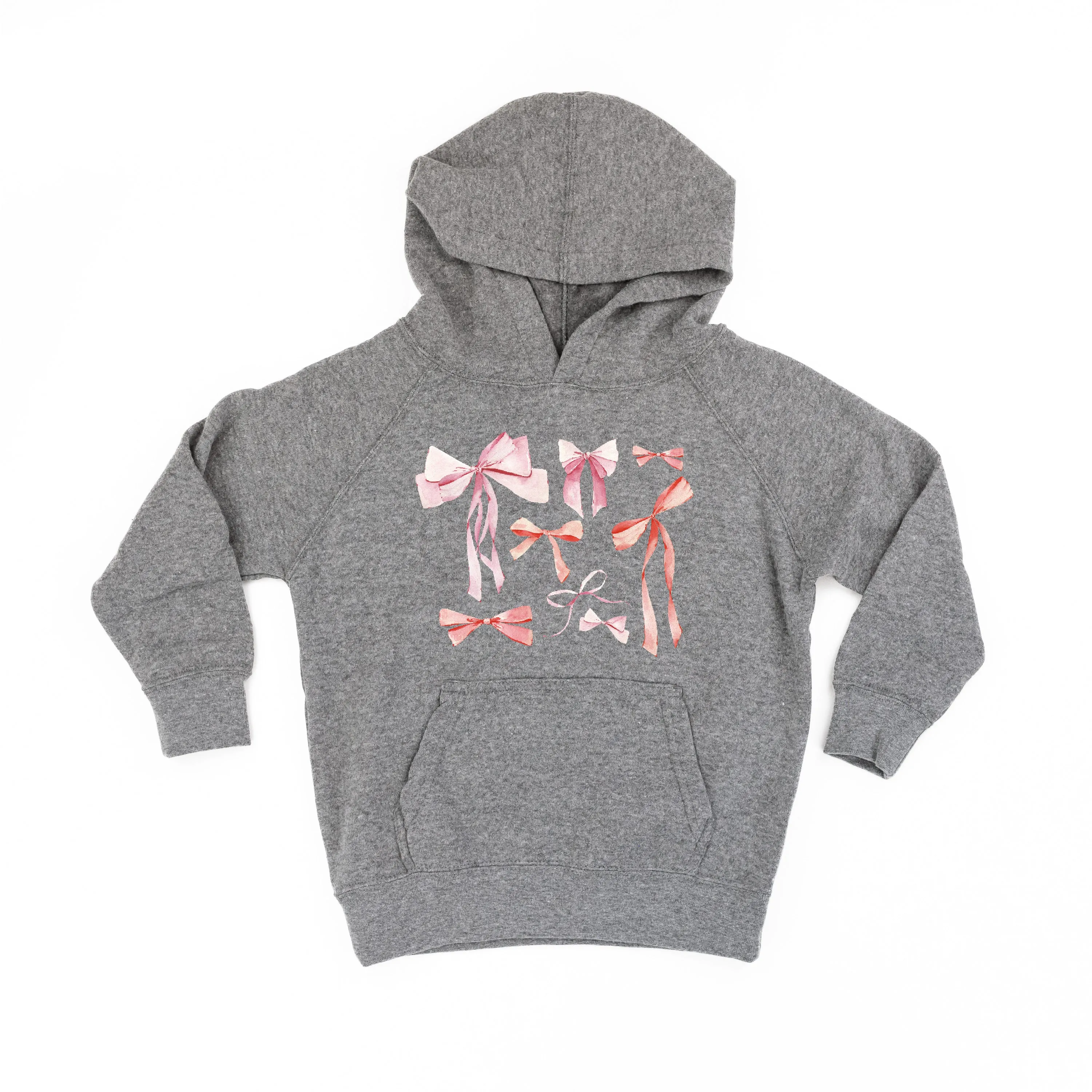 Pink And Red Valentine Bows - Child HOODIE