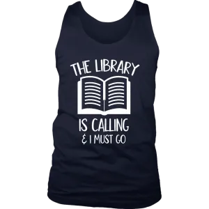 "The library" Men's Tank Top