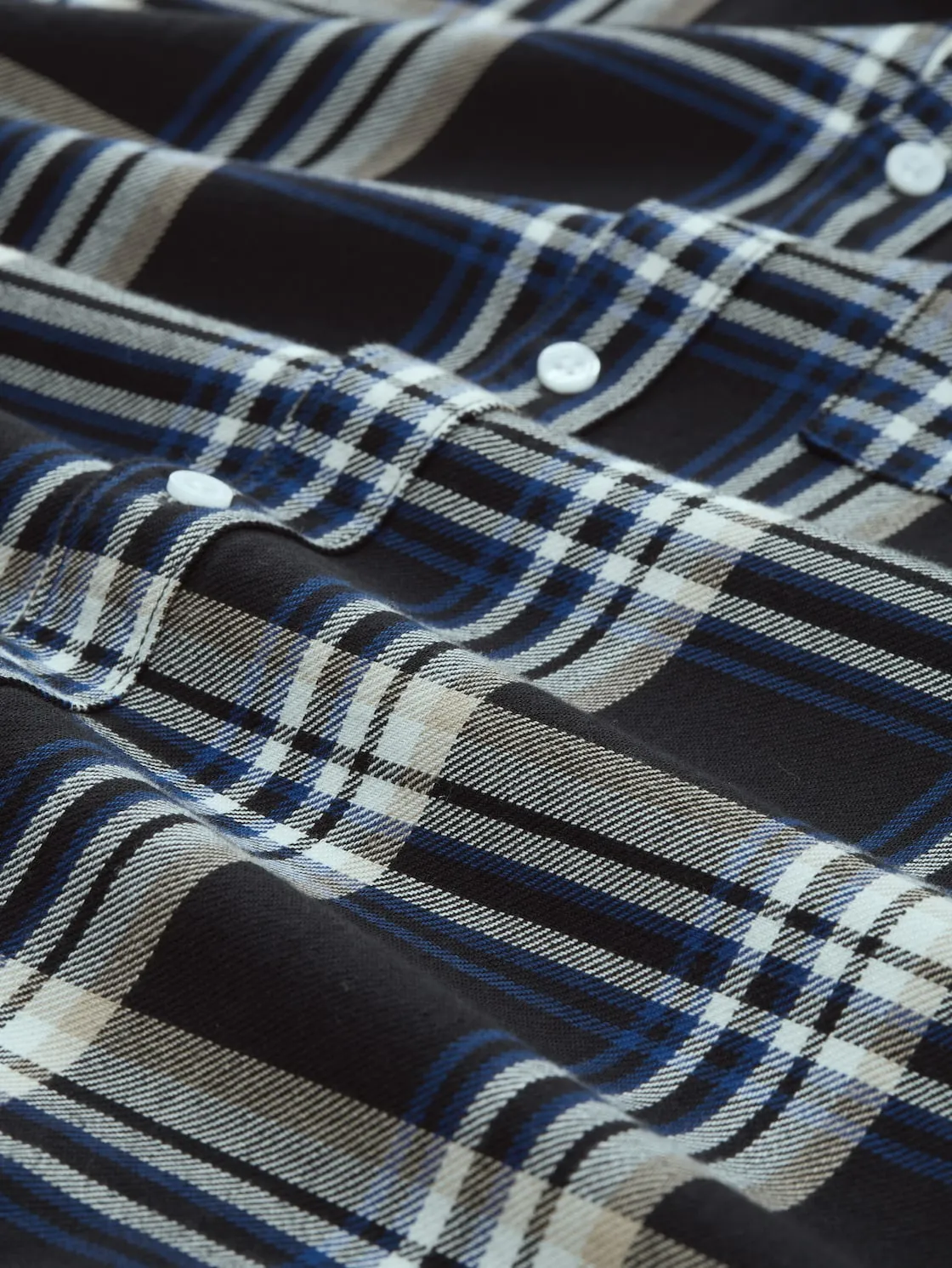 RELAXED CHECKED SHIRT