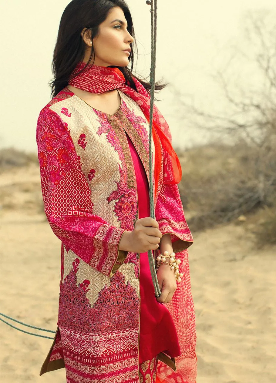 Sana Safinaz Spring/Summer Lawn Collection 2016 – 01A