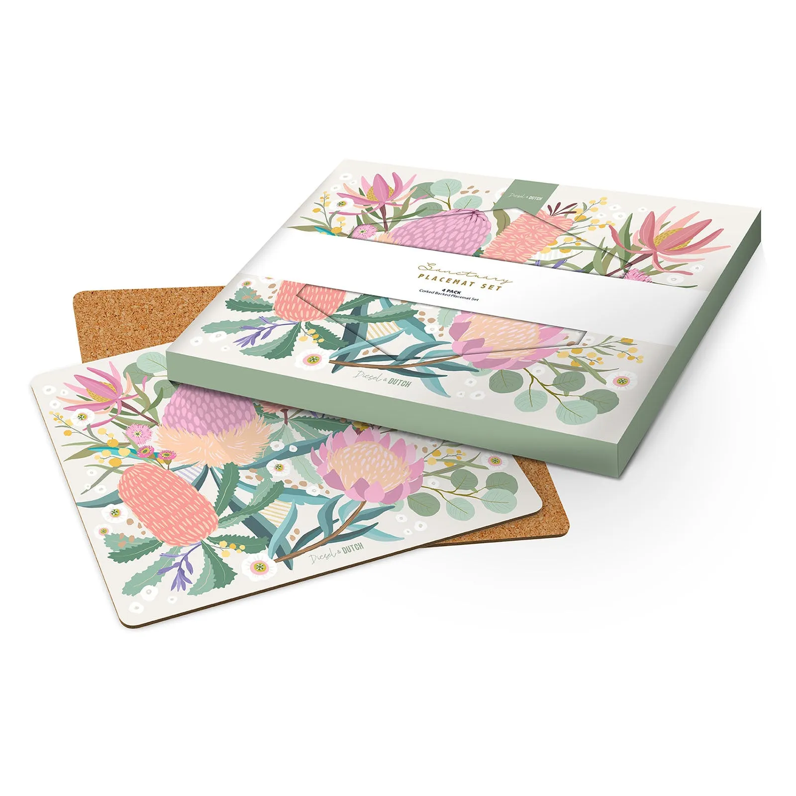 Sanctuary 4pc Placemat Set