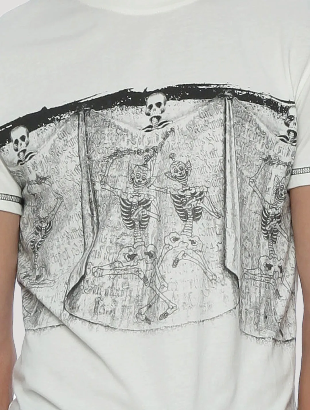 Skeleton Short Sleeves Tee