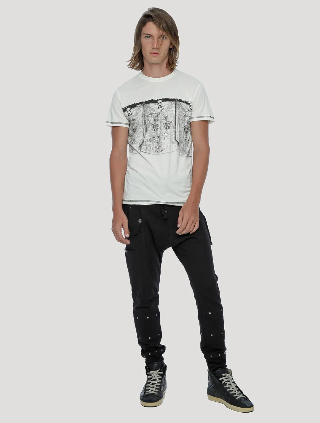 Skeleton Short Sleeves Tee
