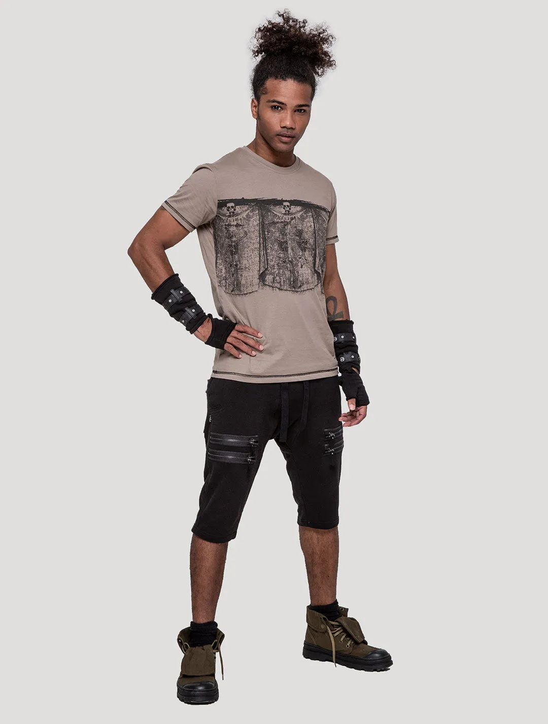 Skeleton Short Sleeves Tee