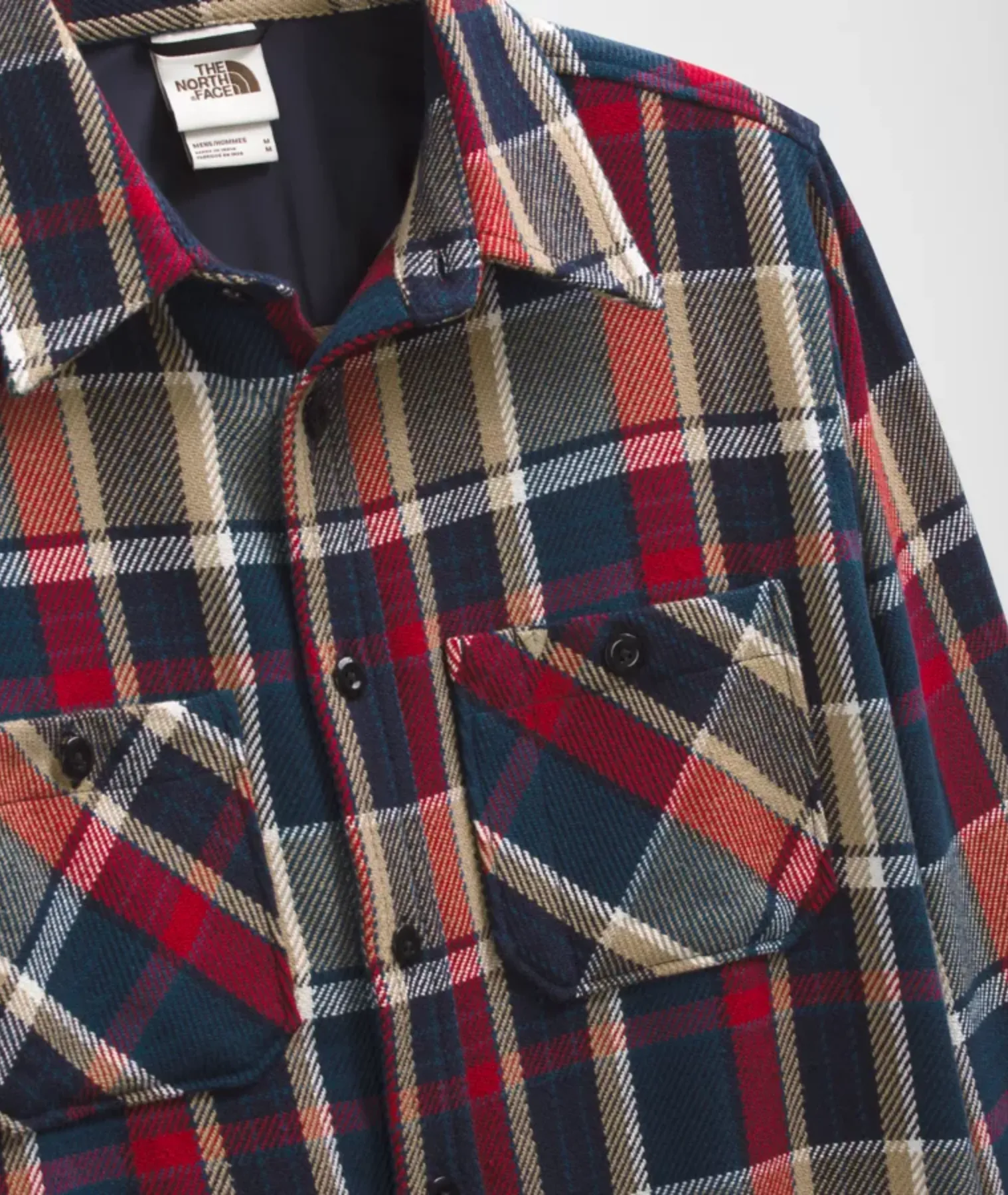 THE NORTH FACE MENS VALLEY TWILL FLANNEL SHIRT