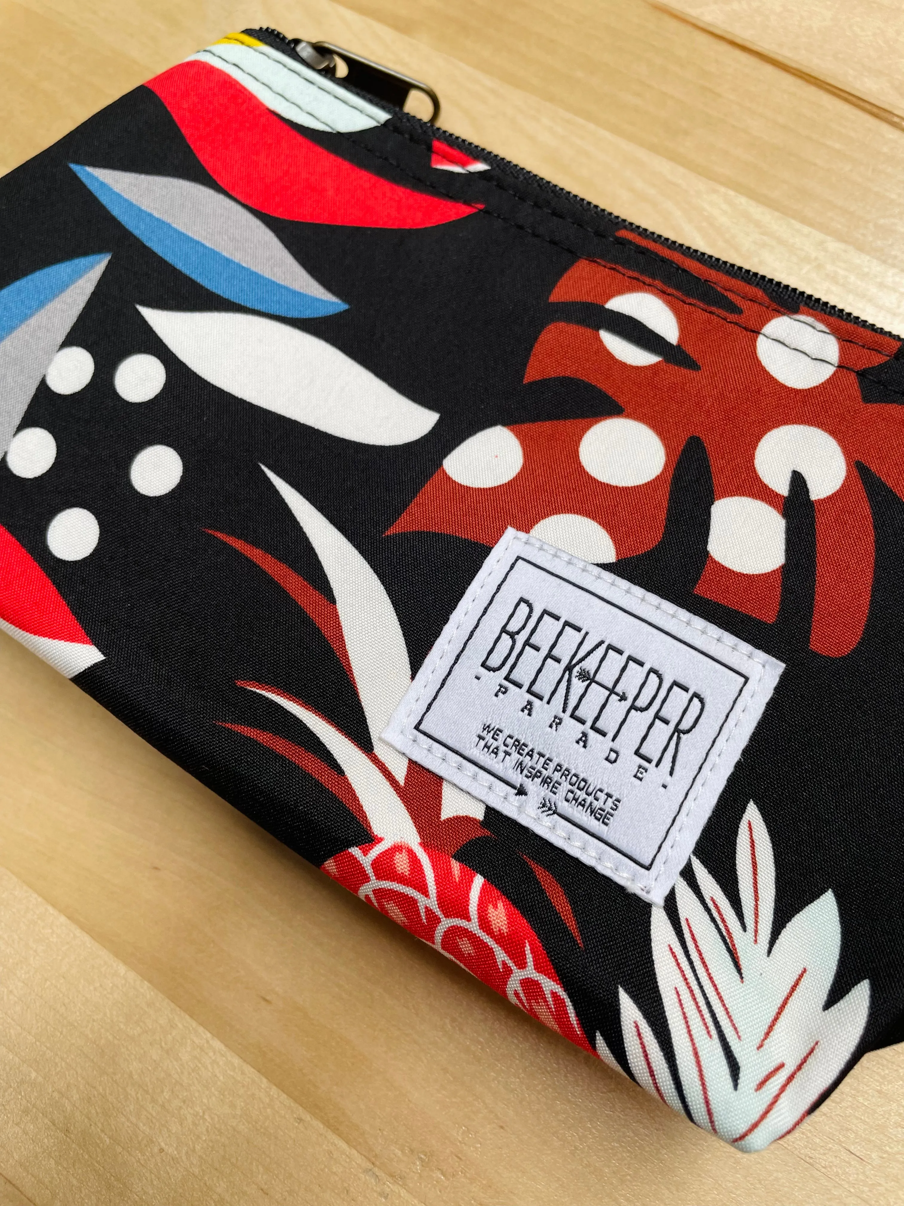 The Tropical Pineapple 🍍 Small Toiletry   Makeup Bag