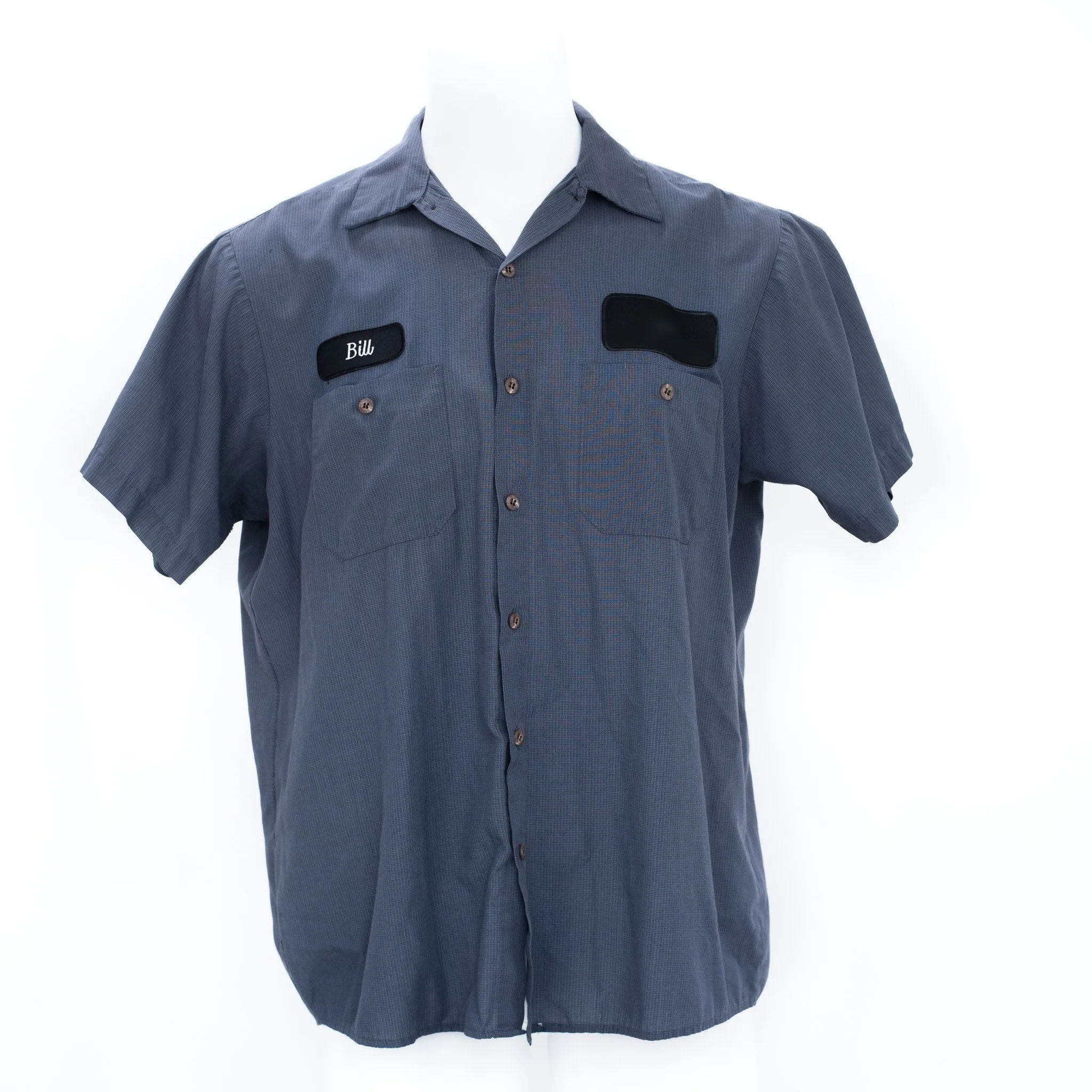 Used B-Grade Standard MicroCheck Work Shirt Short Sleeve - Mixed Colors