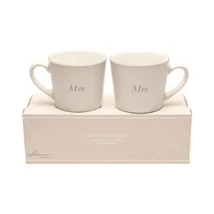 Wedding Mrs & Mrs Mugs