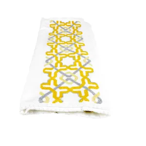 WHITE COTTON BABY BLANKET ALHAMBRA