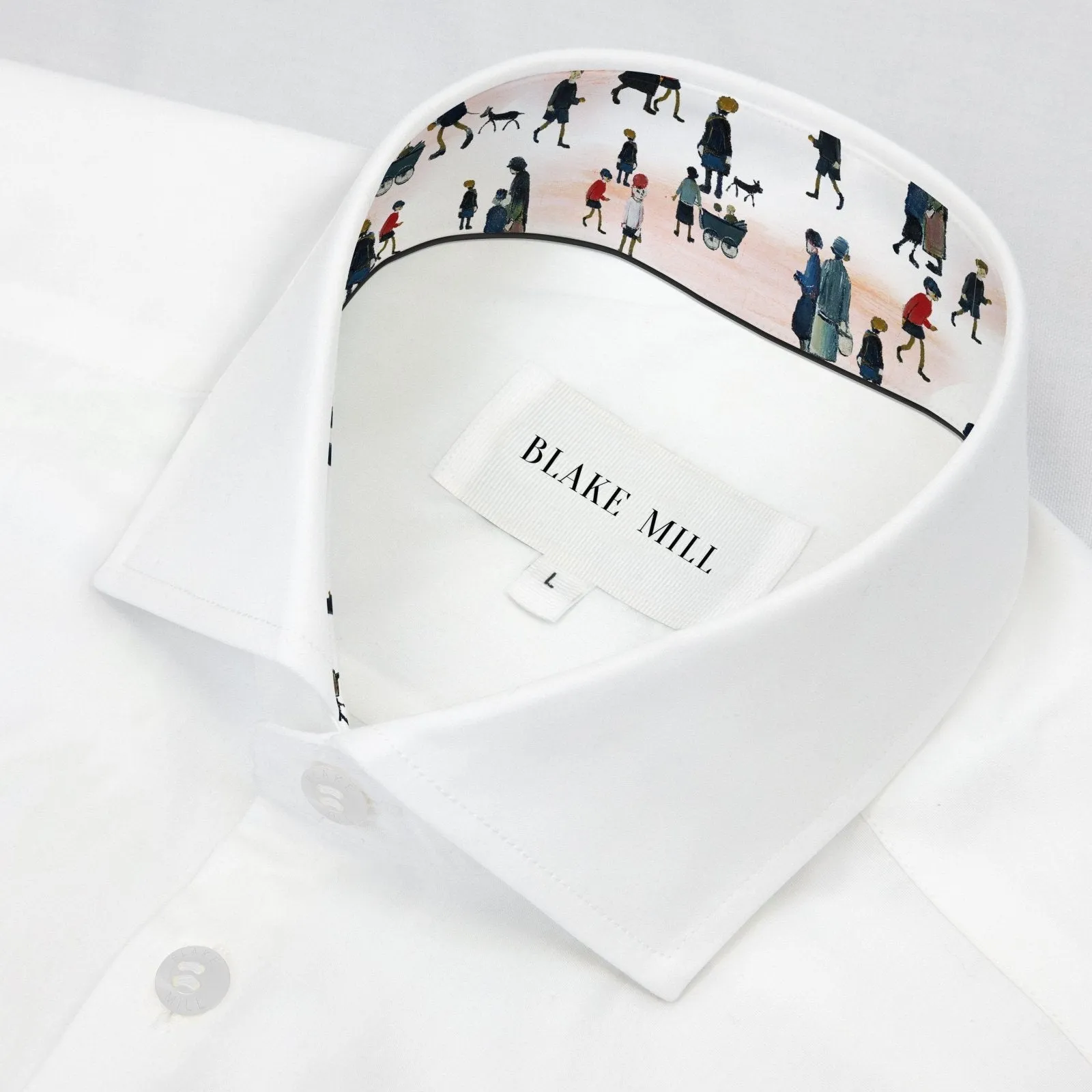 White with Lowry Accents Shirt