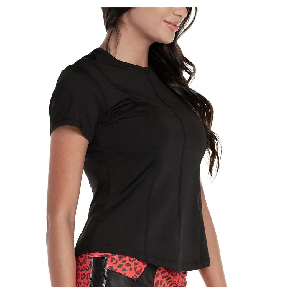 Women's Center Court Short Sleeve Tennis Top